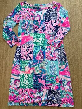 Lilly Pulitzer Mini Sophie Dress in Patch to Match - Size XS